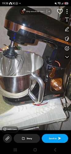 Tower 800w stand mixer - stand,