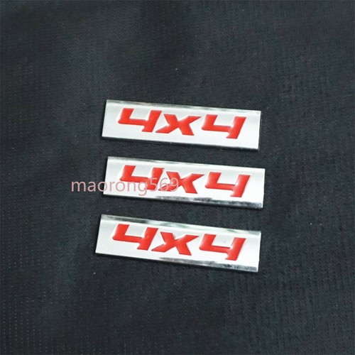 Chrome red silver 4x4 - red,