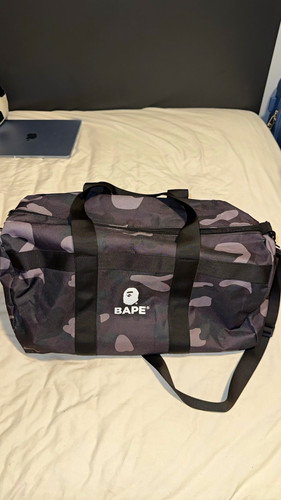 Bape black grey camouflage - bape, black/grey