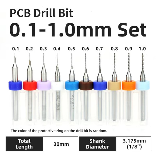 10pcs pcb drill - bit, set