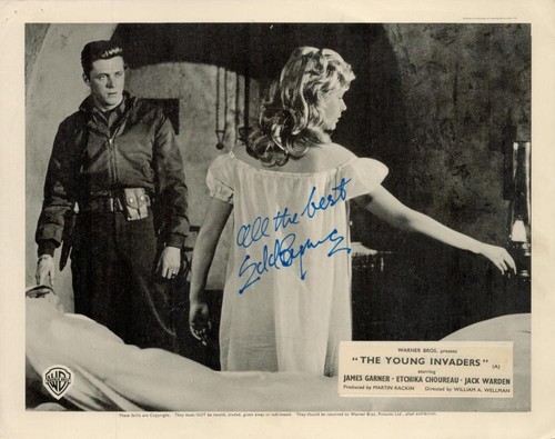 Edd byrnes autograph - byrnes, the