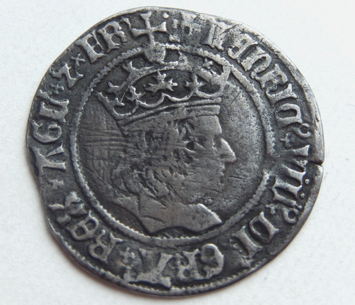 A868 henry viii - viii, silver