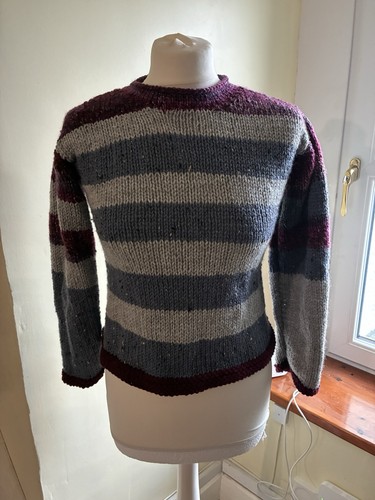 Children hand knitted jumper - hand,