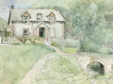 VINTAGE WATERCOLOUR PAINTING