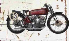Husqvarna 500 1935 Aged