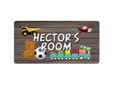 Hector's Room - Metal Sign
