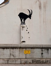 Banksy Zoo - Goat | Lithograph