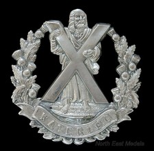 Cameron Highlanders Belt Badge