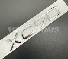 Xc90 Chrome Silver Rear Badge