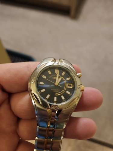 Seiko kinetic watch - seiko,