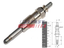 GLOW PLUG, AUXILIARY HEATER
