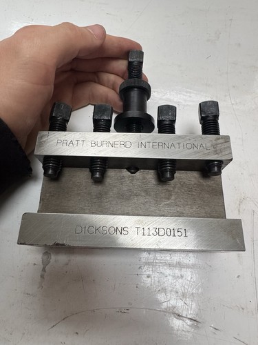 Pratt burnerd tool holder - pratt,