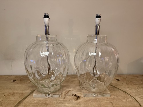 Beautiful large antique lamps - antique,