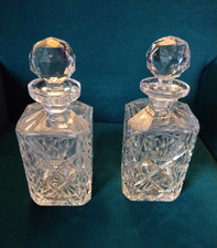 Matching Pair of Lead Crystal
