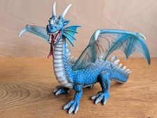 Schleich World of Knights Blue Dragon 6” Tall vgc