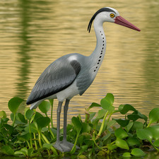 DECOY HERON DETERRENT FOR POND