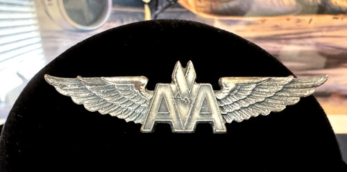 Vtg american airlines silver - airlines,