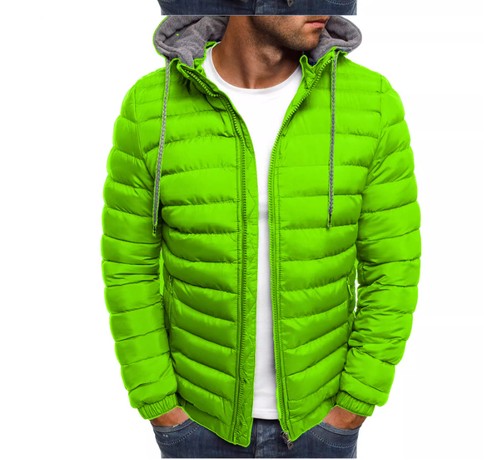 Men hooded jacket winter - hooded,