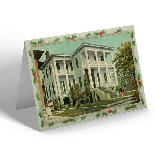 Christmas card vintage alabama - christmas,