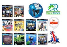 Playstation 3 PS3 Move Games - Multi Listing - Choose Title Or Bundle Up