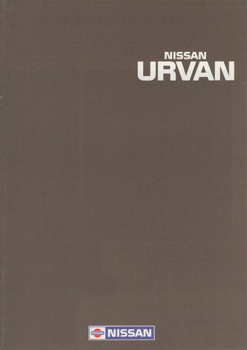 Brochure nissan - nissan, urvan