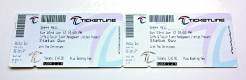 Status quo speke hall - quo, 2012