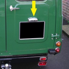 Stainless Rear Number plate