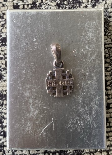 Vintage silver 925 jerusalem - silver,