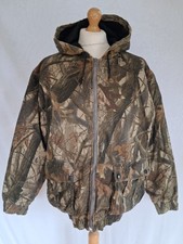 Outfitters Ridge Realtree Hardwoods Camouflage Jacket Coat Mens Large Authentic