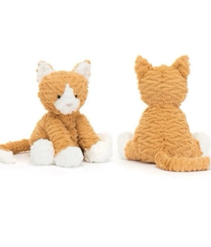 Jellycat wuffle ginger cat - wuffle,