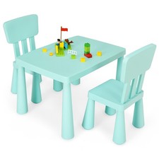 3 Pcs Kids Table and Chair Set
