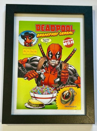 Deadpool postcard black - deadpool,