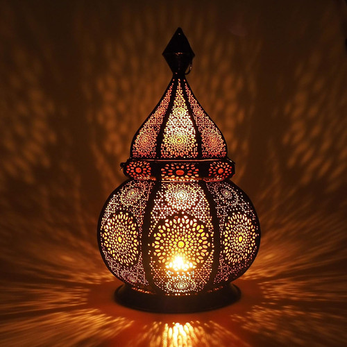 Moroccan candle lantern - moroccan,