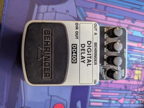 Behringer dd400 digital delay - behringer,