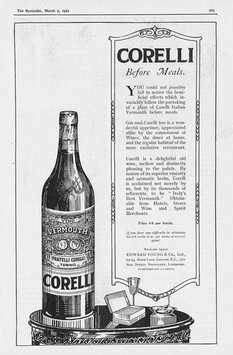 Corelli vermouth before meals - corelli,