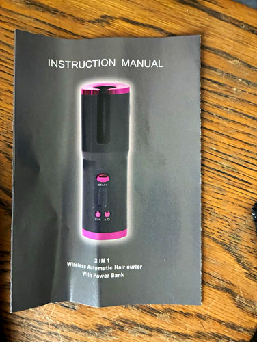 Cordless automatic hair - automatic,