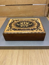 Vintage Inlaid Wooden