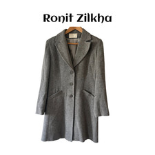 Gorgeous Ronit Zilkha Wool Blend Coat, Size 14