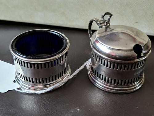Art deco solid silver peices - deco,