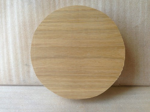 American oak woodturning bowl - oak,