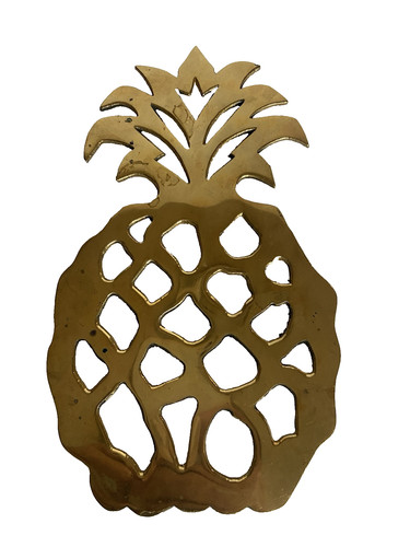 Mcm brass pineapple - pineapple, trivet