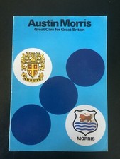 Austin Morris MG 1978-79 UK Sales Brochure Mini Allegro Marina Maxi Princess MGB