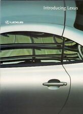 Lexus Range 2003 UK Market Sales Brochure IS, GS, LS, SC & RX 200 300 430