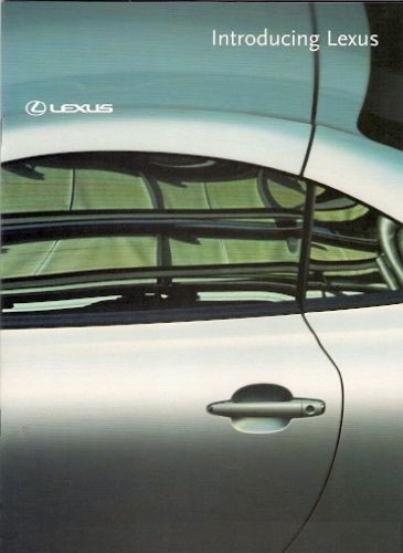Lexus range 2003 market - 2003, uk