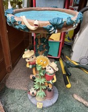 Vintage Bill And Ben Bird Bath