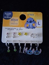 Stitch Earrings With The Letter L