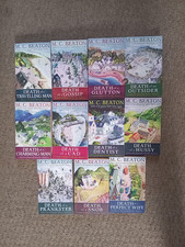 M C Beaton Hamish Macbeth Death of a, series 11 Paperback Bundle