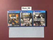 X3 PS4/PS5 Call Of Duty Shooters Games Bundle/Joblot UK PAL PEGI 18 IN VG COND