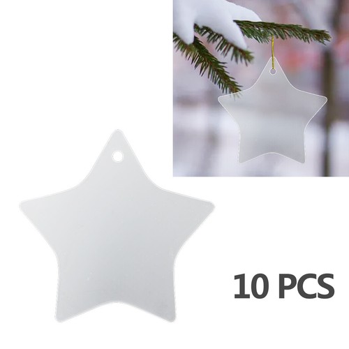 20x clear acrylic christmas - acrylic,
