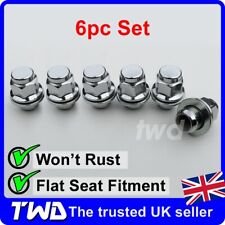 6x ALLOY WHEEL NUTS FOR
